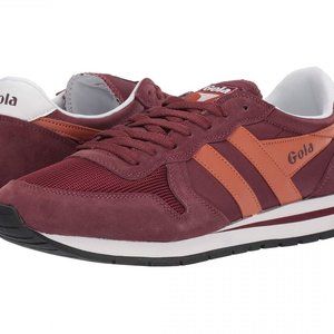 Gola Sneakers - Daytona Burgundy/Moody Orange/White